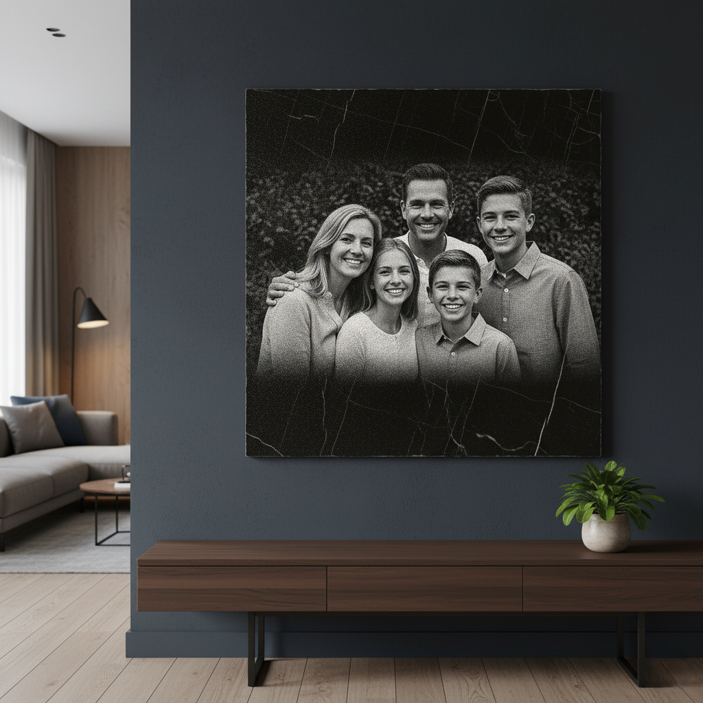 Large Family Portrait Frame