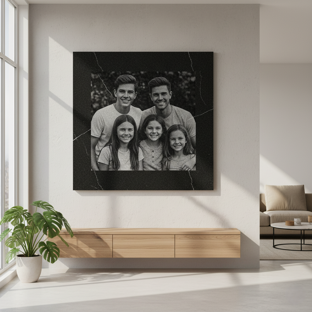 Large Family Portrait Frame