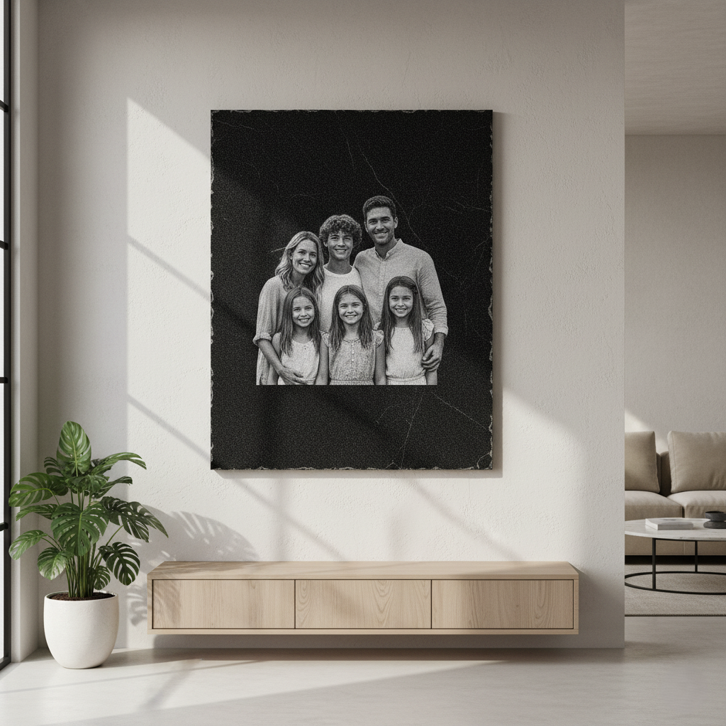Large Family Portrait Frame