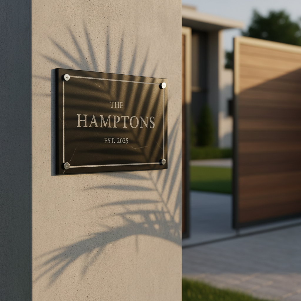 Luxury Main Gate Plate